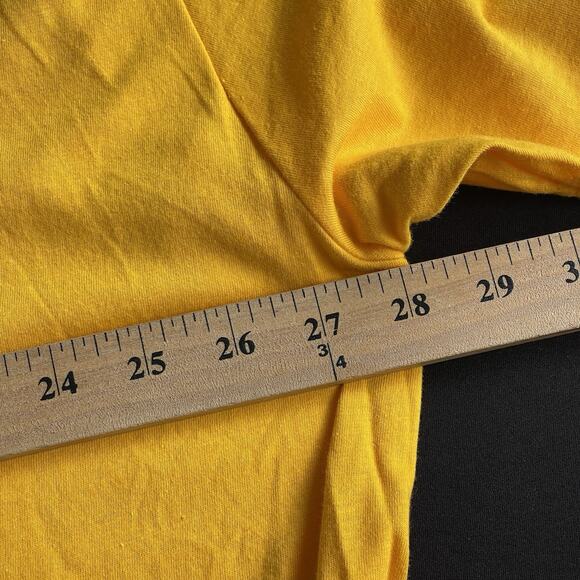 Fanatics Green Bay Packers Logo Shirt 3X Cotton Yellow Football NFL Cheesehead - Picture 6 of 8